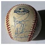 2004 Minnesota Twins Team Signed on 2004 Opening Day OMLB Ball - Joe Mauer, Johan Santana, Jacque Jones, Rivas, Guzman, Koskie, Offerman, Mays, Radke, Balfour, Gardenhire, Lohse, Nathan, Ryan, Lecroy,