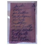 2004 Minnesota Twins Team Signed on 2004 Opening Day OMLB Ball - Joe Mauer, Johan Santana, Jacque Jones, Rivas, Guzman, Koskie, Offerman, Mays, Radke, Balfour, Gardenhire, Lohse, Nathan, Ryan, Lecroy,