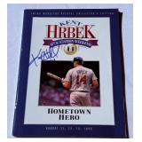Kent Hrbek Signed 1995 Appreciation Weekend Twins Magazine - Baseball