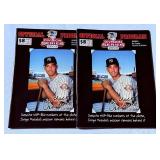 (2) New York Yankees 2003 AL Division Series Official Programs - Baseball