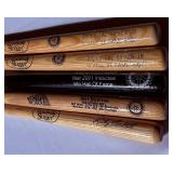 (5) Hall of Fame Mini Bats - Cal Ripken Jr. (2), Kirby Puckett (2), Bert Blyleven