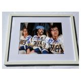 Slap Shot Signed and Framed Photo - Dave Hanson, Jeff Carlson and