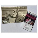 Al Unser Signed Photo with JSA COA - Racing