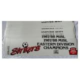 1987-88 Minnesota Strikers Eastern Division Champions Bumper Stickers - Dozens
