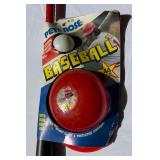 Vintage Pete Rose Baseball Plastic Helmet, Bat, and Ball Set