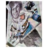 Alexander Ovechken Hand Painted Hockey Canvas