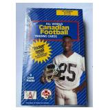 1991 All World Canadian Football Premier Edition 36 Pack Sealed Box