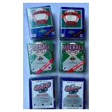 (6) Upper Deck Baseball High # Series Sets 1989-1991