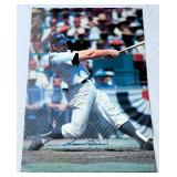 Harmon Killebrew Signed Sports Illustrated Poster Minnesota Twins Baseball
