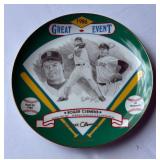 Roger Clemens Signed Limited Edition Plate From 20 Strikeout Game - Numbered 47 of 200 Made