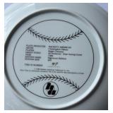Roger Clemens Signed Limited Edition Plate From 20 Strikeout Game - Numbered 47 of 200 Made