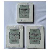 (3) 2005 Bowman Chrome Baseball Parallel Set Draft Picks and Prospects Aflac Redemption Cards