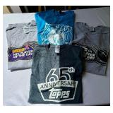 (4) Panini / Topps T-Shits XL and Small