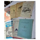 Lot of Various Vintage Publications - Racing, Polo, Military Show, Chicago Stadium Review, Fair Grounds,and More - 1930
