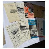 Lot of Various Vintage Publications - Racing, Polo, Military Show, Chicago Stadium Review, Fair Grounds,and More - 1930