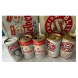 (2) 12 Packs of Vintage Beer Cans