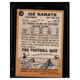 Joe Namath 1967 Topps 3rd Year #98 Vintage Football Card