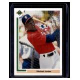 Michael Jordan Iconic Baseball RC 1991 Topps #SP1 Baseball Rookie Card