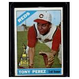 Tony Perez RC 1966 Topps #72 Rookie Vintage Baseball Card