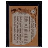 Larry Bird 1st Solo Card 1981 Topps #4 Vintage Basketball Card