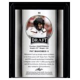 Patrick Mahomes RC 2017 Lef Draft #56 Rookie Football Card