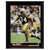 Edgar Bennett Auto Limited Edition /1,4751995 Classic Pro Line Signed Green Bay Packers Football Card