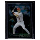 Albert Pujols RC 2001 Topps Chrome #596 Rookie Baseball Card