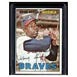Hank Aaron 1967 Topps #250 Vintage Baseball Card