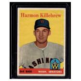 Harmon Killebrew 1958 Topps #288 Vintage Minnesota Twins Hall of Famer Baseball Card