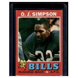 OJ Simpson 2nd Year 1971 Topps #260 Vintage Football Card