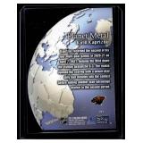 Kirill Kaprizov /199 2021-22 Metal Universe Planet Metal #PM-8 Numbered 111/199 Minnesota Wild Hockey Card