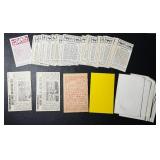 Vintage Baseball Oddball, Oversized, and Miscelaneous Card Lot