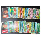 40+ Card 1960 Topps Vintage Baseball Lot