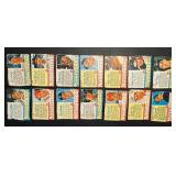 14 Card 1962 Post Vintage Lot