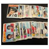 100+ Card 1975 Topps Vintage Fotball Lot