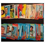 58 Card Lot of 1966-1971 Topps Vintage Football