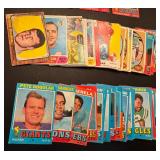 58 Card Lot of 1966-1971 Topps Vintage Football