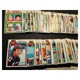 200+ Card Lot of 1979-1980 Topps Vintage Football