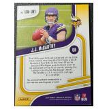 JJ McCarthy RC Relic 2024 Absolute Rookie Materials #ARM-JMY Rookie Minnsota Vikings Football Card