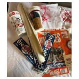 Minnesota Twins Vintage World Series Collection 1987 / 1991 - Wheaties Box, Cups, Mug, Bumper Stickers, VHS, Schedule, Program, Posters, Homer Hankies