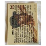 Monte Irvin Signed Front Row Series All-Time Great 1992 Baseball Card