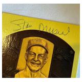 Stan Musial Signed National Baseball Hall of Fame Post Card