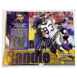 John Randle Signed Photo Minnesota Vikings Football
