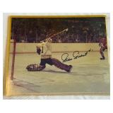 Gilles Gilbert Signed 8x10" Photo with COA Vintage Hockey