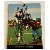 Randy Moss Signed Rookie Card 1998 Press Pass #5 RC Minnesota Vikings Legend