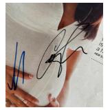 Candace Parker and Shelden Williams Signed ESPN the Magazine Basketball