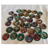 1971 Topps Coin Lot of 33 w/ Stars - Robinson, Kaline, Jenkins and More