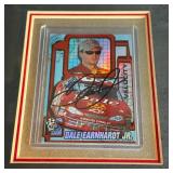 Dale Earnhardt / Jr. - Dual Autograph Beautifully Framed Piece 25x25" with JDM Authentics COA NASCAR