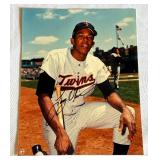 Tony Oliva Signed 8x10" Baseball Photo Minnesota Twins
