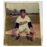 Earl Battey Signed 8x10" Baseball Photo Minnesota Twins